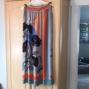 Anthropologie Printed maxi